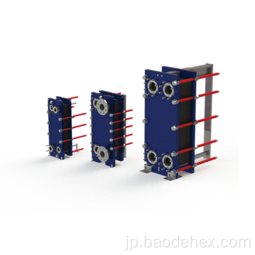 ガスケットプレート熱交換器半溶接熱交換器